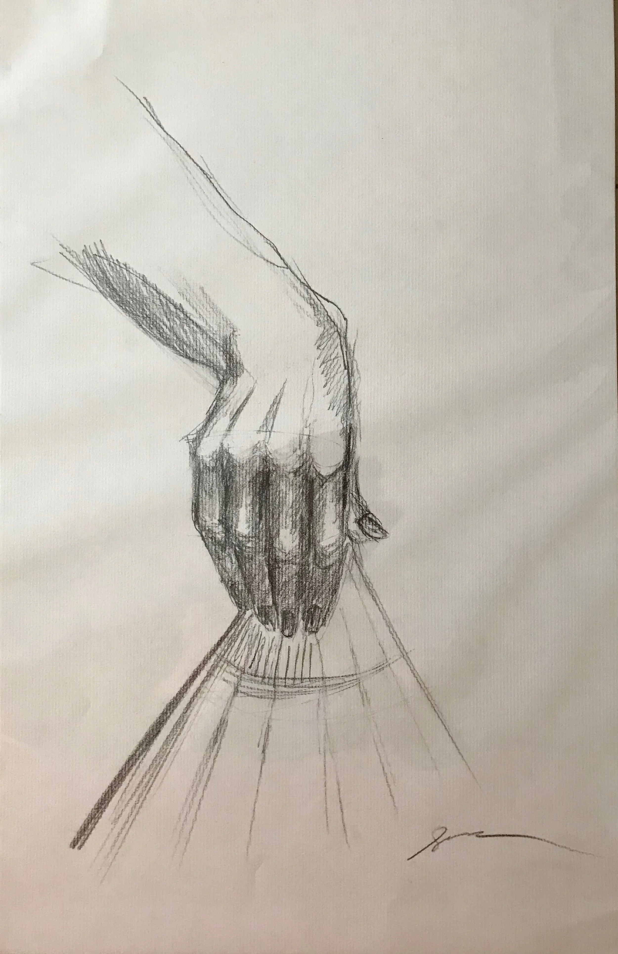 Hand with Fan