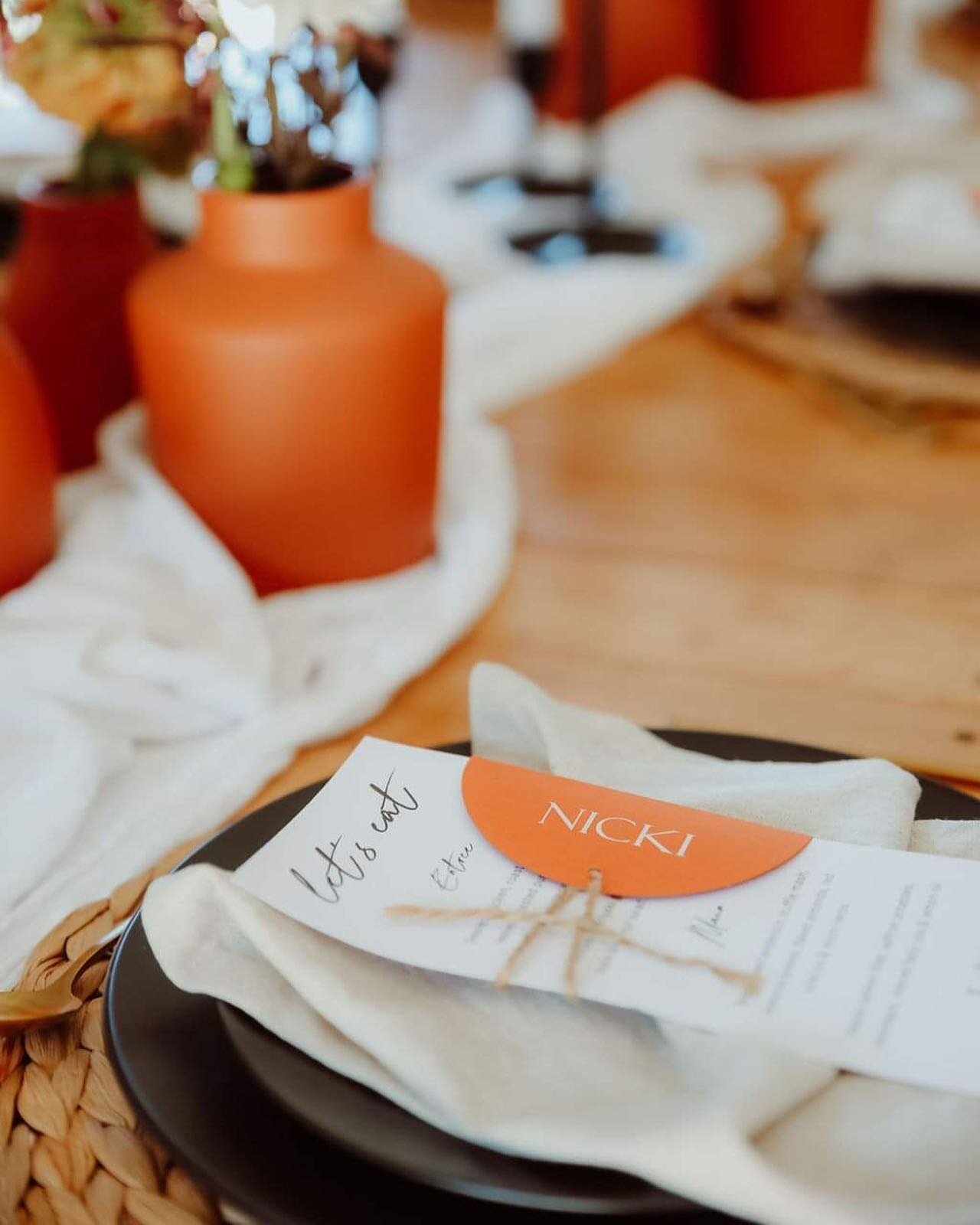 Terracotta vibes with @ohdahlia_florals 

Photo: @oakstreetcreativeco 
Styling/Stationery: @everlongevents_ 
Venue: @bidja_estate 
Event: @centralcoast_weddings Wedding Trail