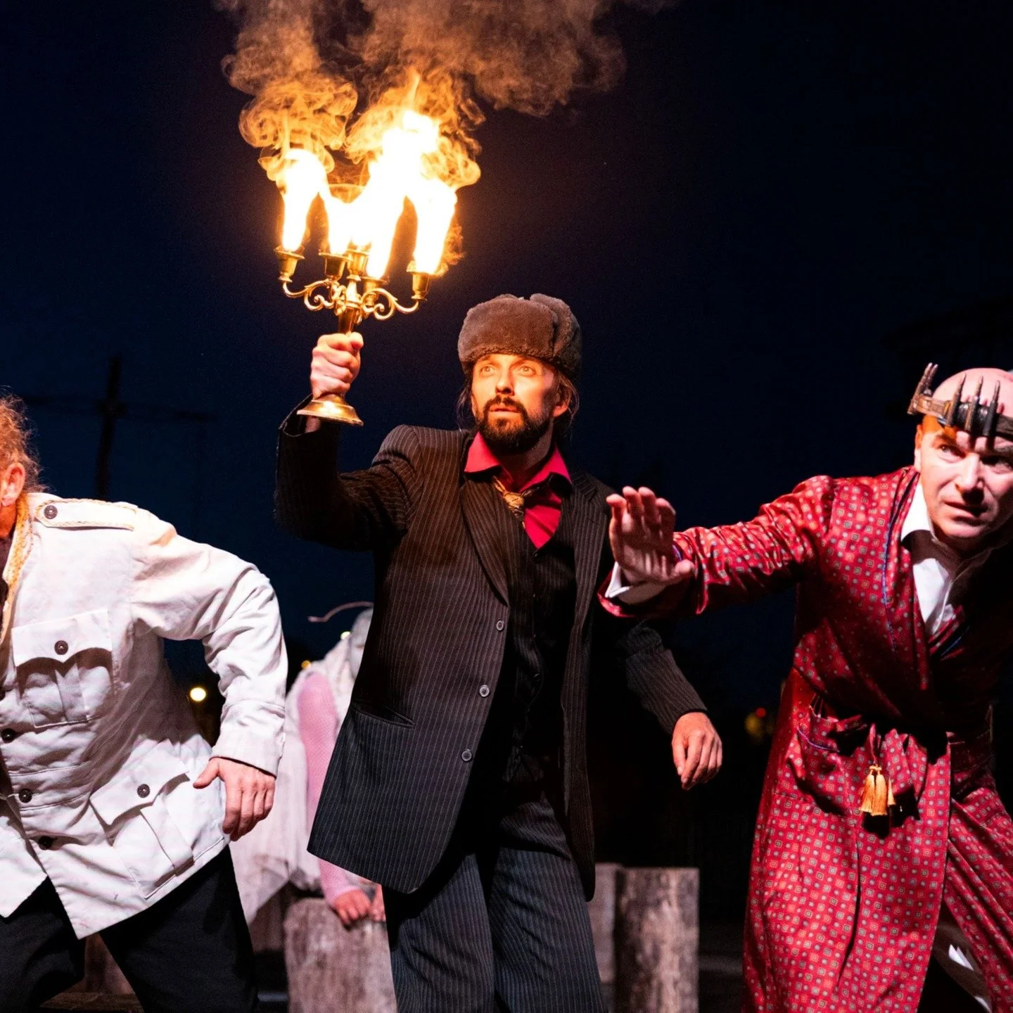 We're really looking forward to our #TheatreisFreedom festival @bellsquareldn in September and here is a timely @guardian review of one of the magnificent shows that will be travelling to #Hounslow #TheTempest by the legendary @teatr_biuro_podrozy an