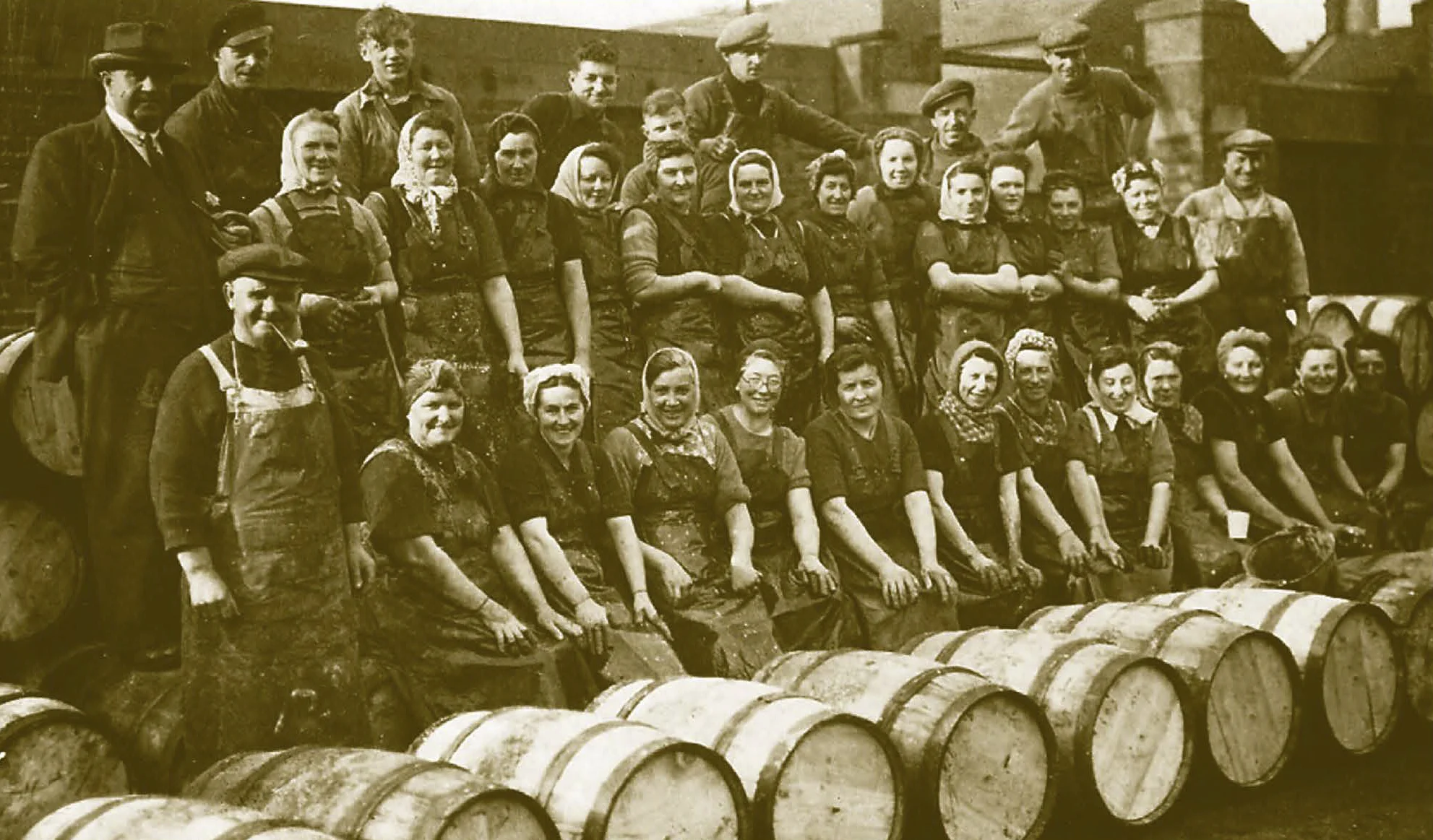 Dunbar curer's yard