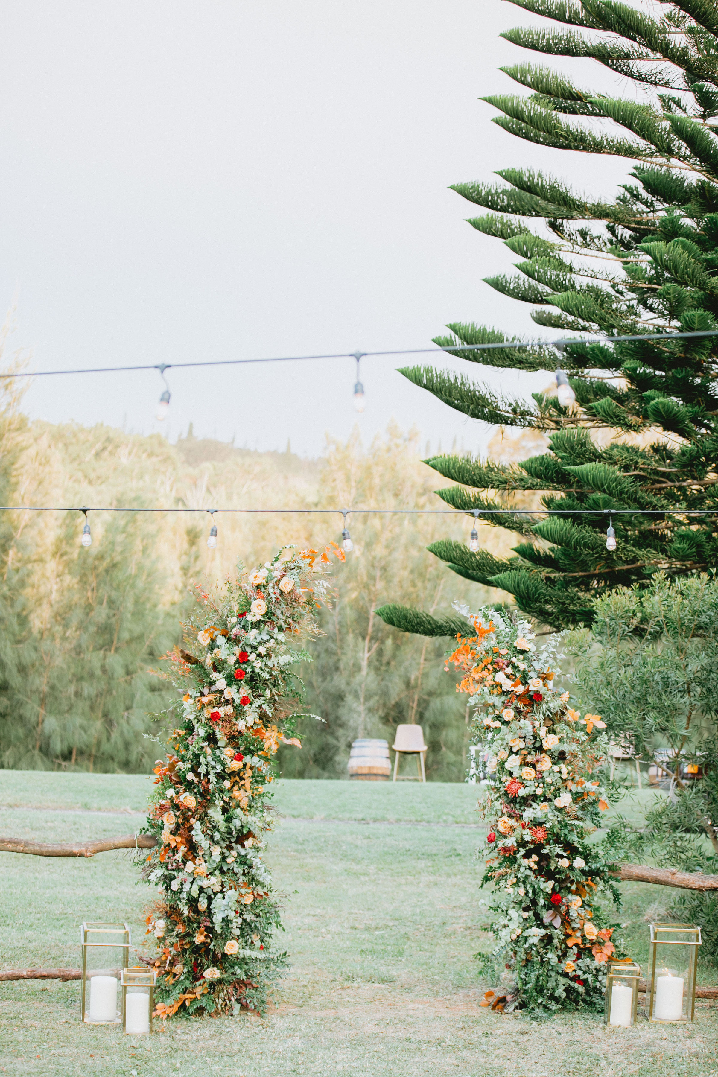 Floral Arch | Lanai Hawaii Wedding | Jenna Lee Pictures | Destination Wedding Planner | Unveiled Hawaii