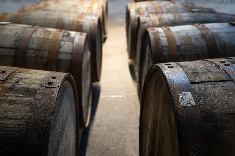 The process of making our award winning Scottish rums fermenting