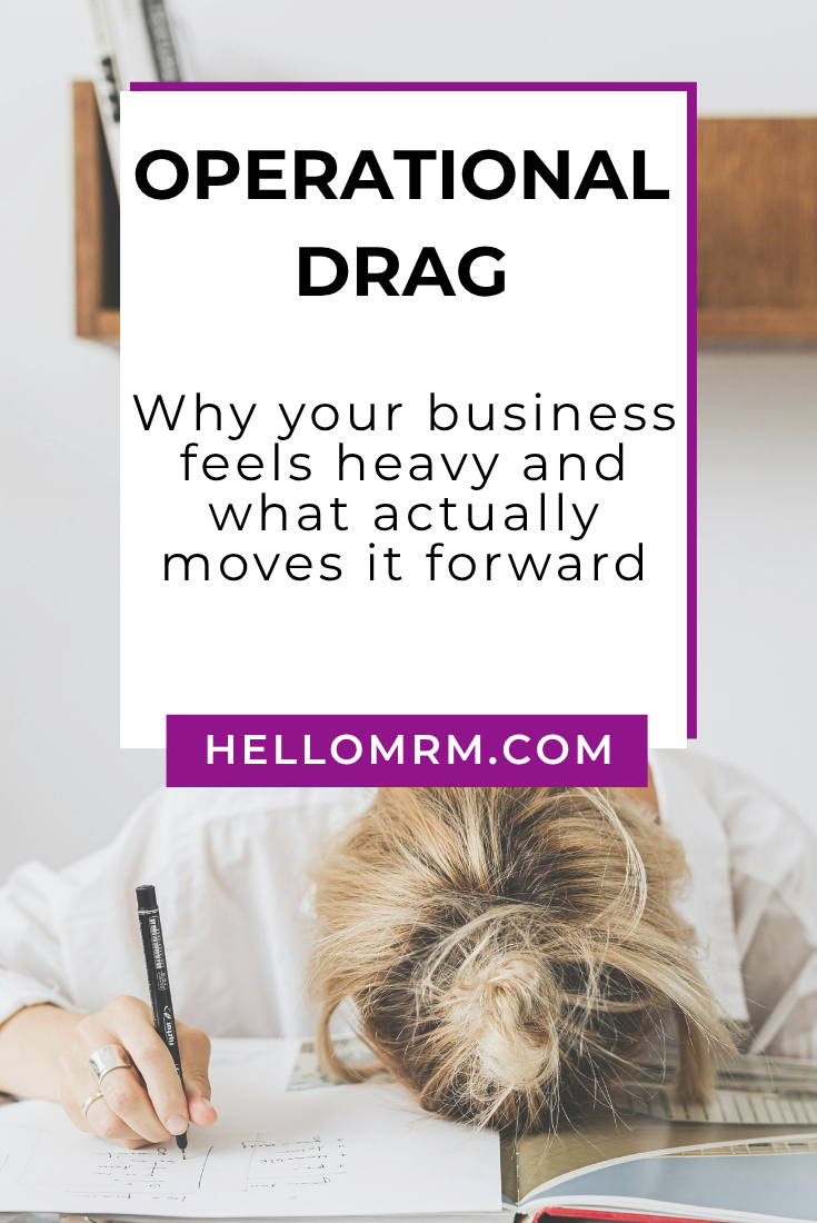 Operational Drag: Why Your Business Feels Heavy and What Actually Moves It Forward