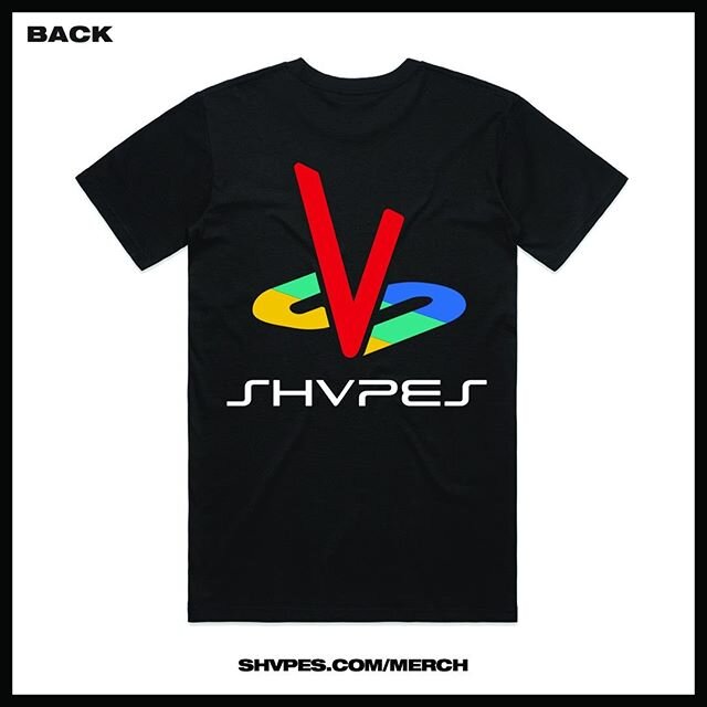 Excited to bring this one back! SHVPESTATION tees online now at www.shvpes.com/merch