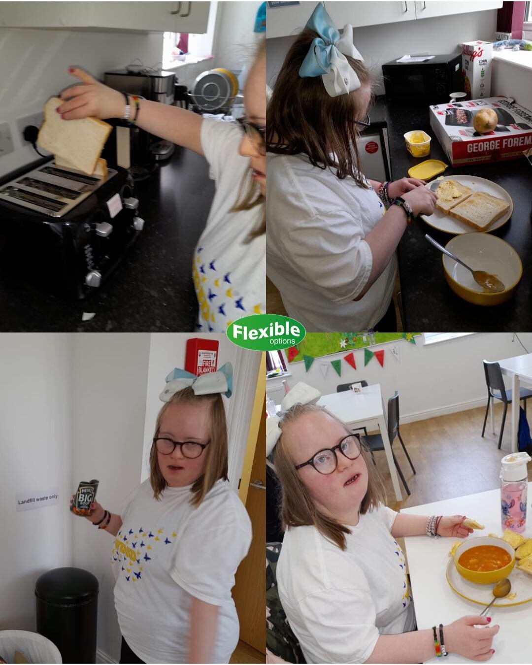 Leah was all over with making her soup. Her cooking chops are really starting to hot up. Oh, yeah.

#food #foodprep #imadethis #learningdisabilities