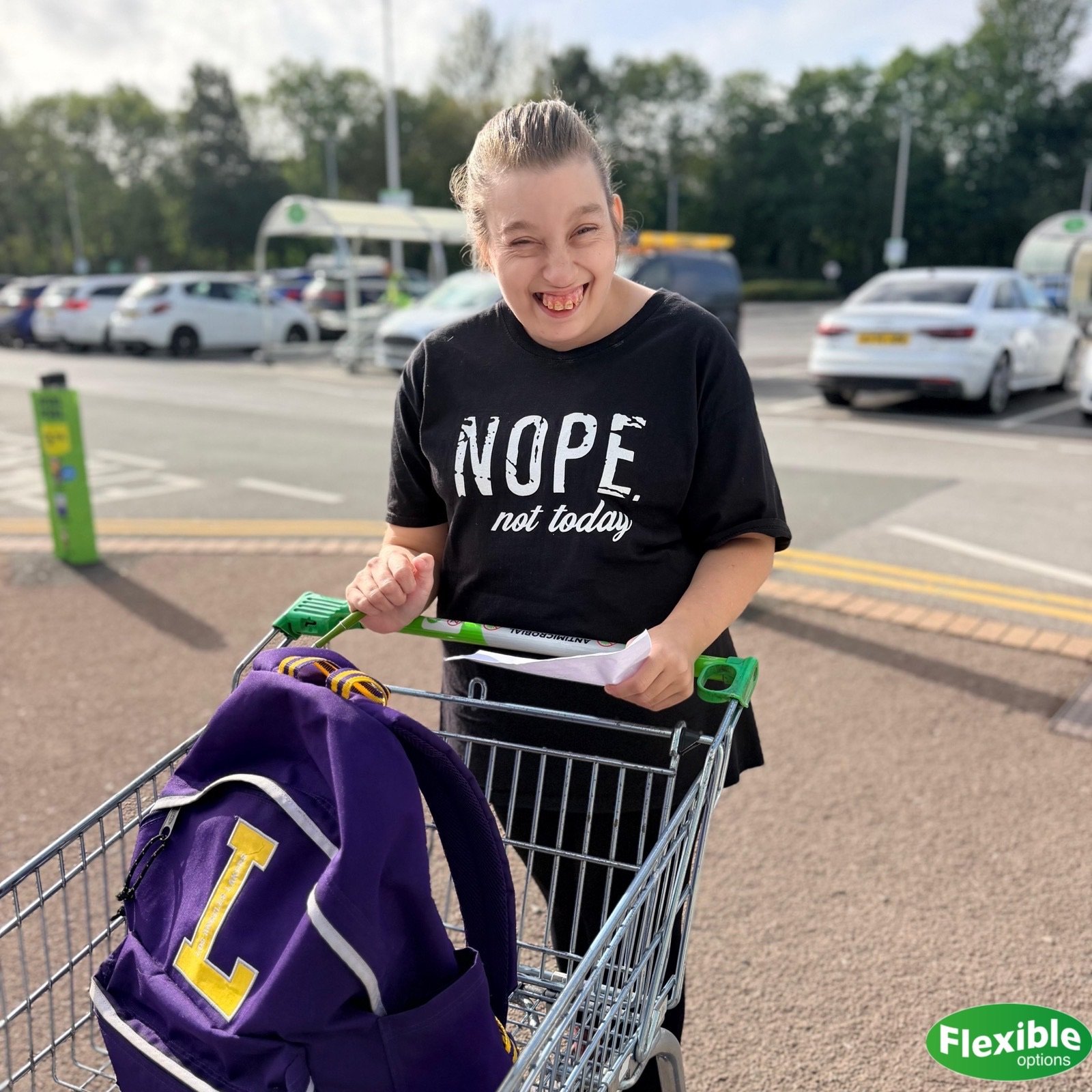 Chelsea has been out on her usual adventures, this time including doing the weekly Flexi shop. She made a shopping list and whizzed around Asda getting everything we needed for the week ahead. Awesome stuff, Chelsea.