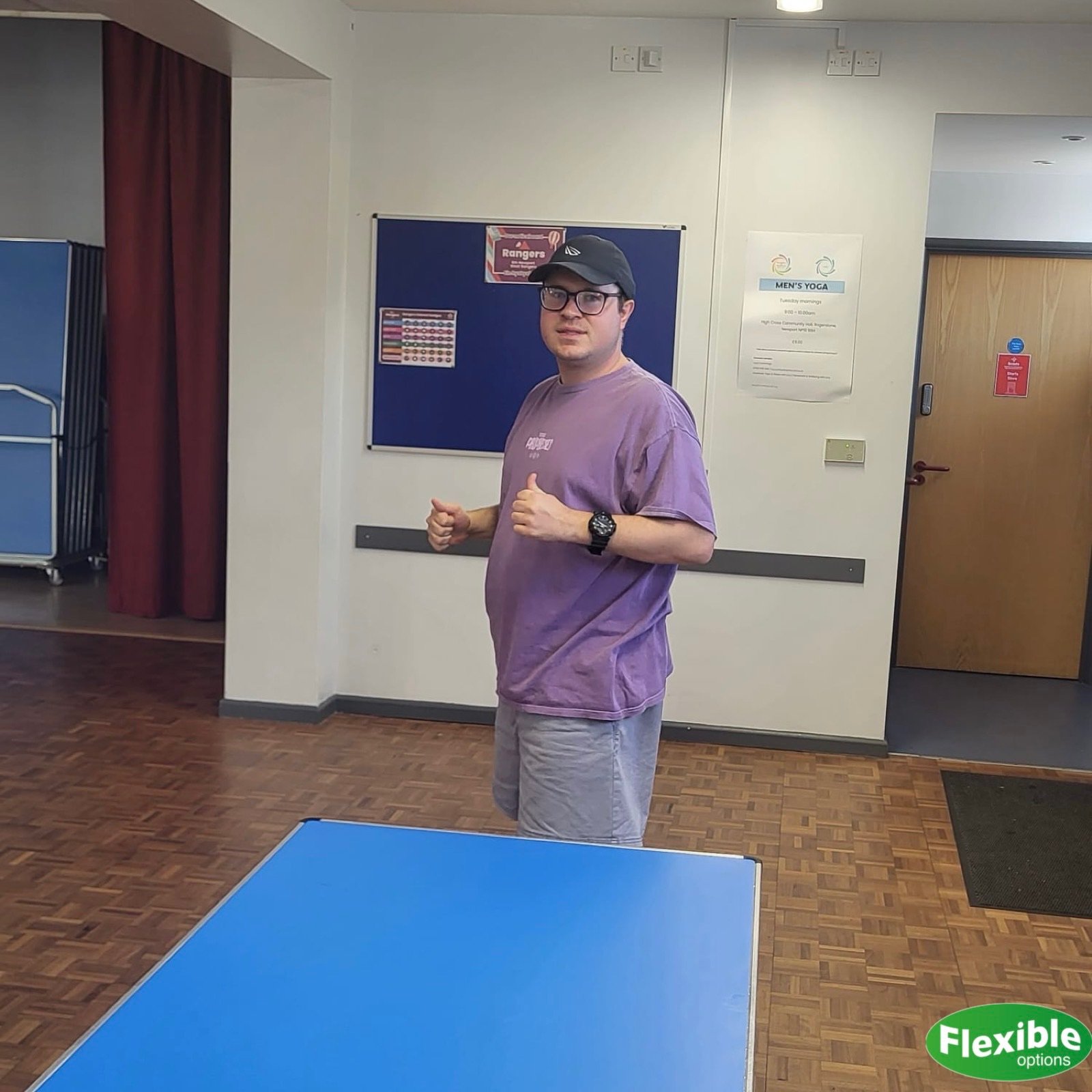 Good morning, all. Niall did a wonderful job at helping to get the tables all set up, ready for the yoga group to come in and have their morning cuppa. Well done, Niall. We hope you were rewarded with a coffee! ☕