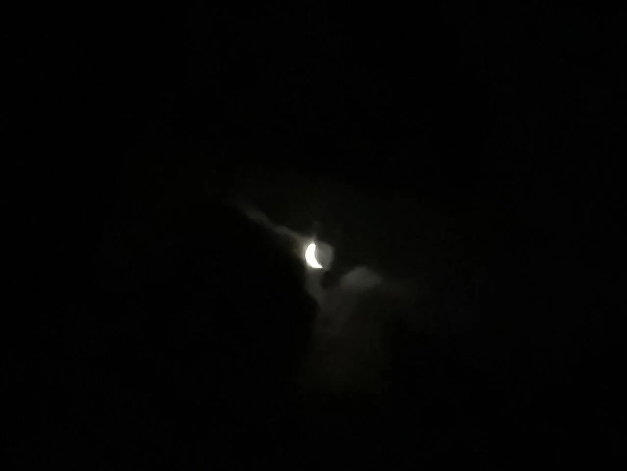Corfu moon, iPhone 7 zoom, post-processed.
