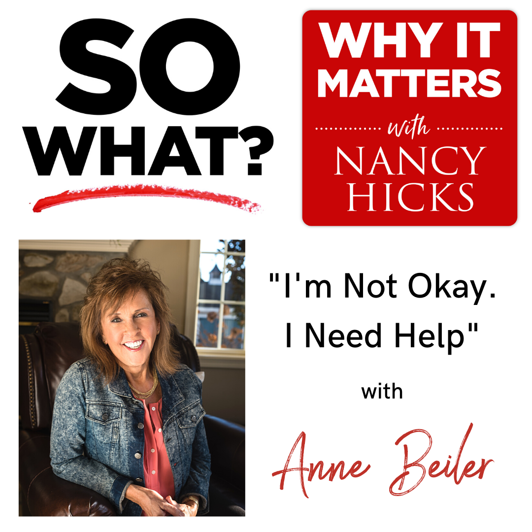 “I’m Not Okay. I Need Help.” – Auntie Anne Beiler’s Journey Through Depression