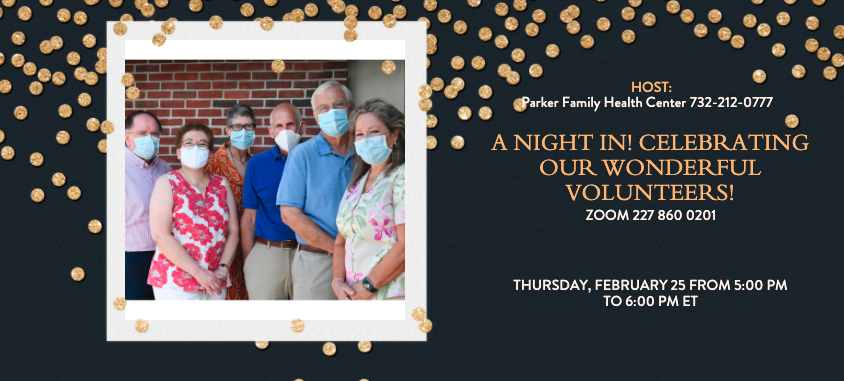 Volunteer Appreciation ZOOM Night!