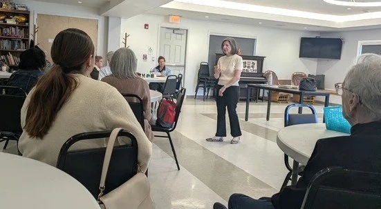 Red Bank Senior Center Hosts Heart Healthy Presentation with Parker Center Volunteer Dr. Vivian Kominos