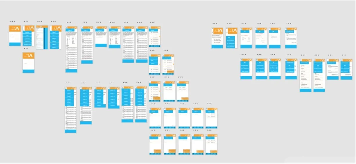 I have used both Adobe XD and Invision to create app prototypes. This particular app was a project where we were asked to design an app for the students at the Cleveland Institute of Art. I focused on easy access to class information and teacher com…