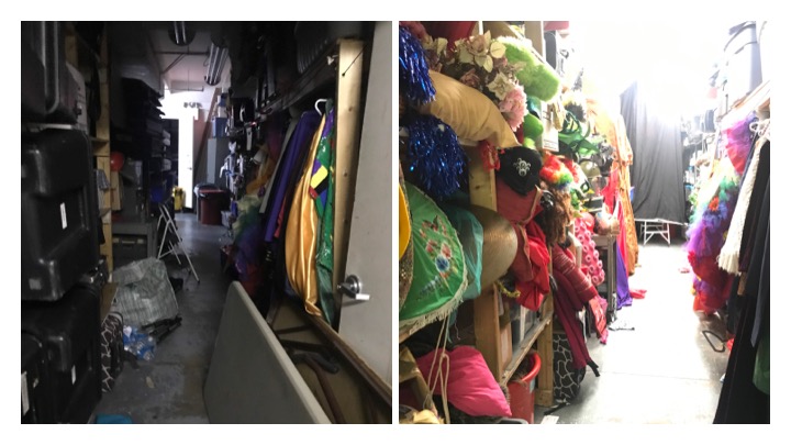 BEFORE AND AFTER BACKSTAGE