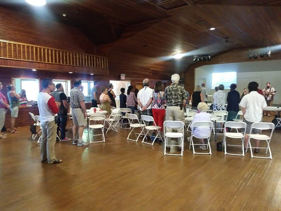 Summer service at The Pavilion