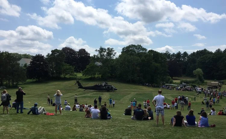 From the American Revolution to the current war on terror, the Patton Homestead - in partnership with the Wenham Museum - provides Hamilton-Wenham residents and the entire North Shore community an opportunity to honor its veterans through Military History Day , an outdoor festival featuring living-history re-enactors, military demonstrations and genuine military hardware and tanks.
