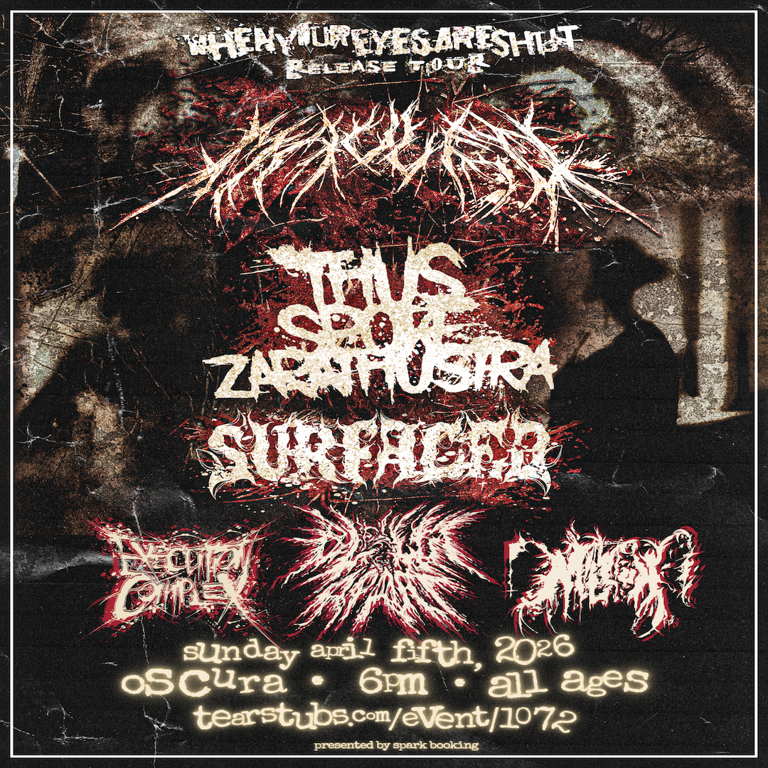 Mauled w/ Thus Spoke Zarathustra, Surfaced, Blown Apart, Execution Complex, Million