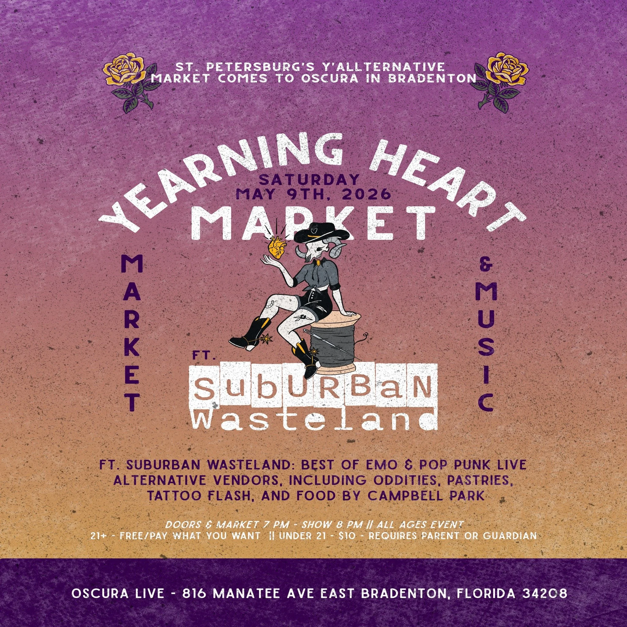 Yearning Heart Market ft. Suburban Wasteland