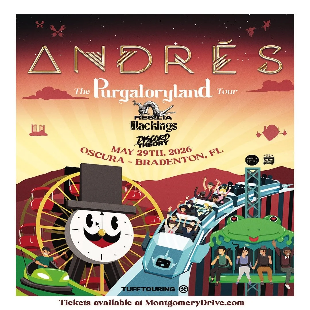 Andrés w/ Resilia, Lilac Kings, Discord Theory