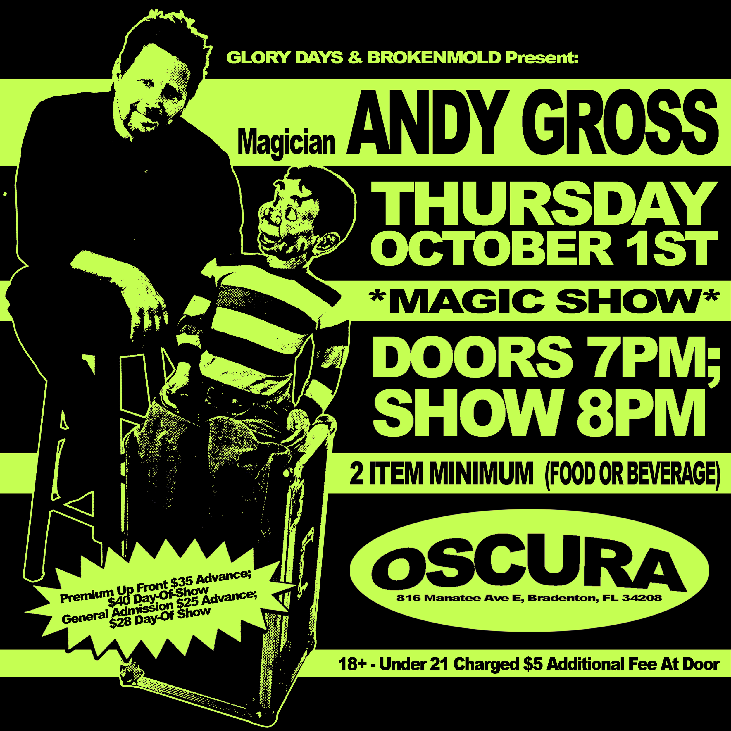 Comedian &amp; Magician - Andy Gross