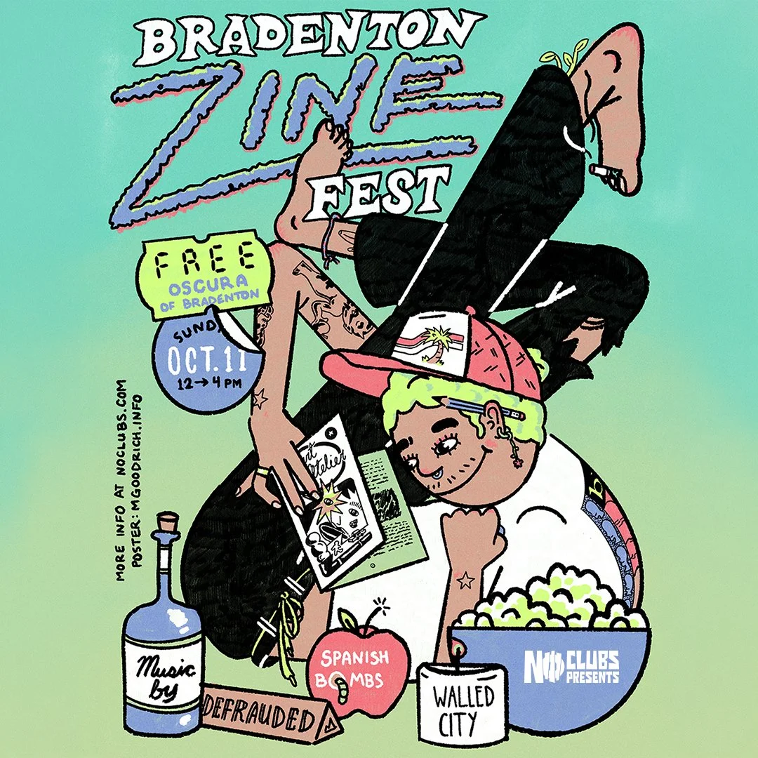 No Club’s Bradenton Zine Fest