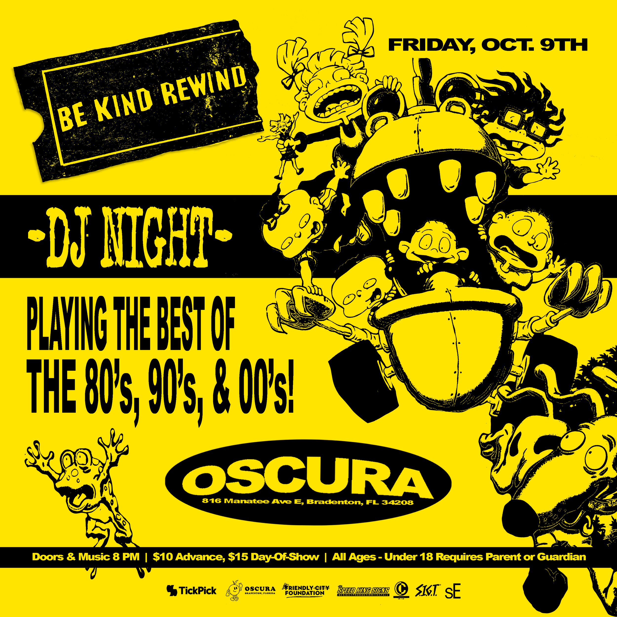 Be Kind Rewind - Playing the Best of the 90’s, 80’s, &amp; 00’s