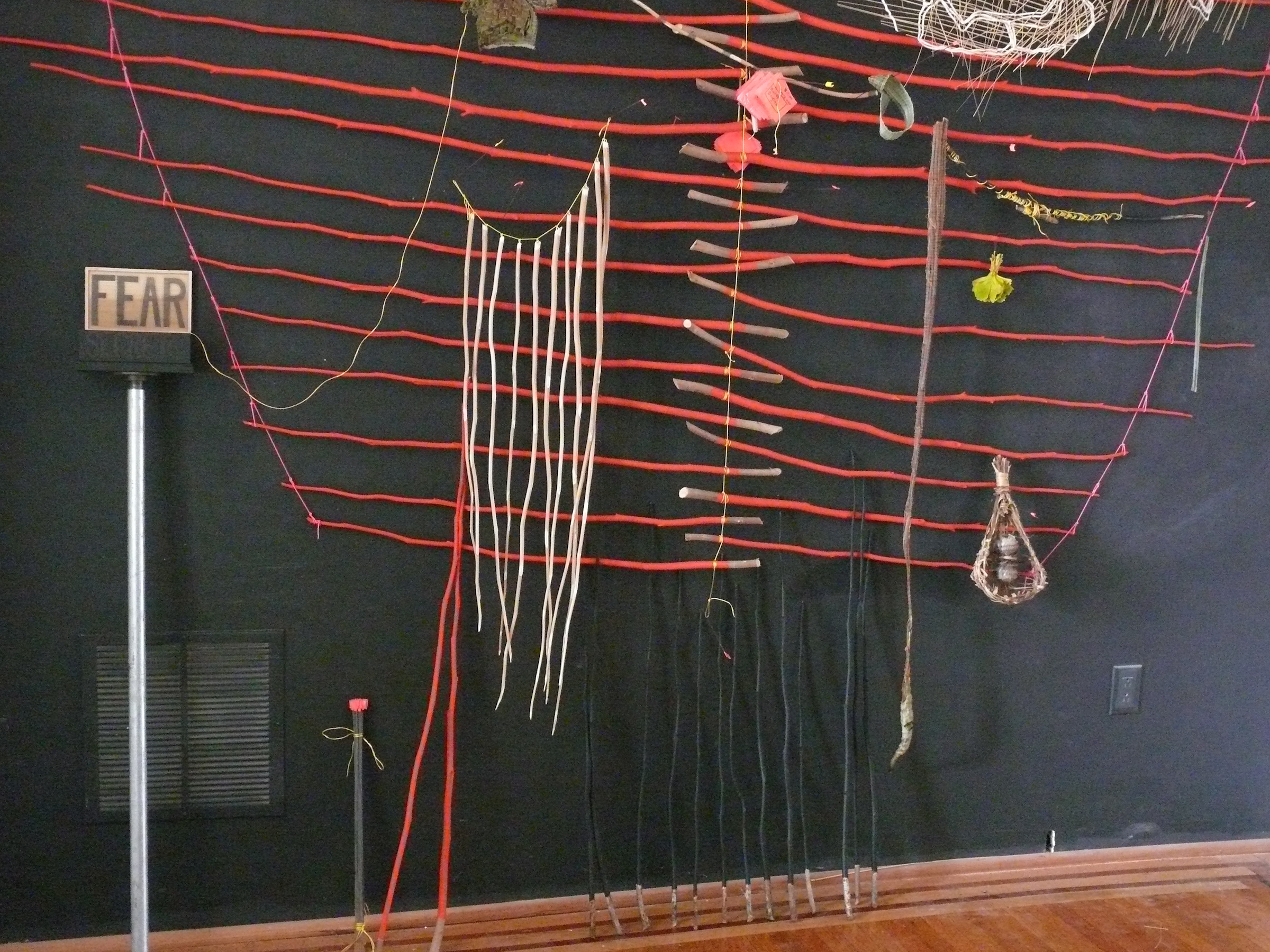  Detail:   Territory: A Topographic Map , 2017 from exhibition  Tremor in Shadow , Project 1628, Baltimore, MD  