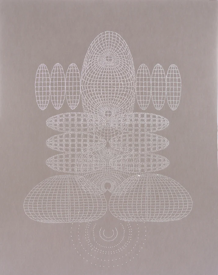 Flat Map V , 2009, paper, light, 24 x 19"