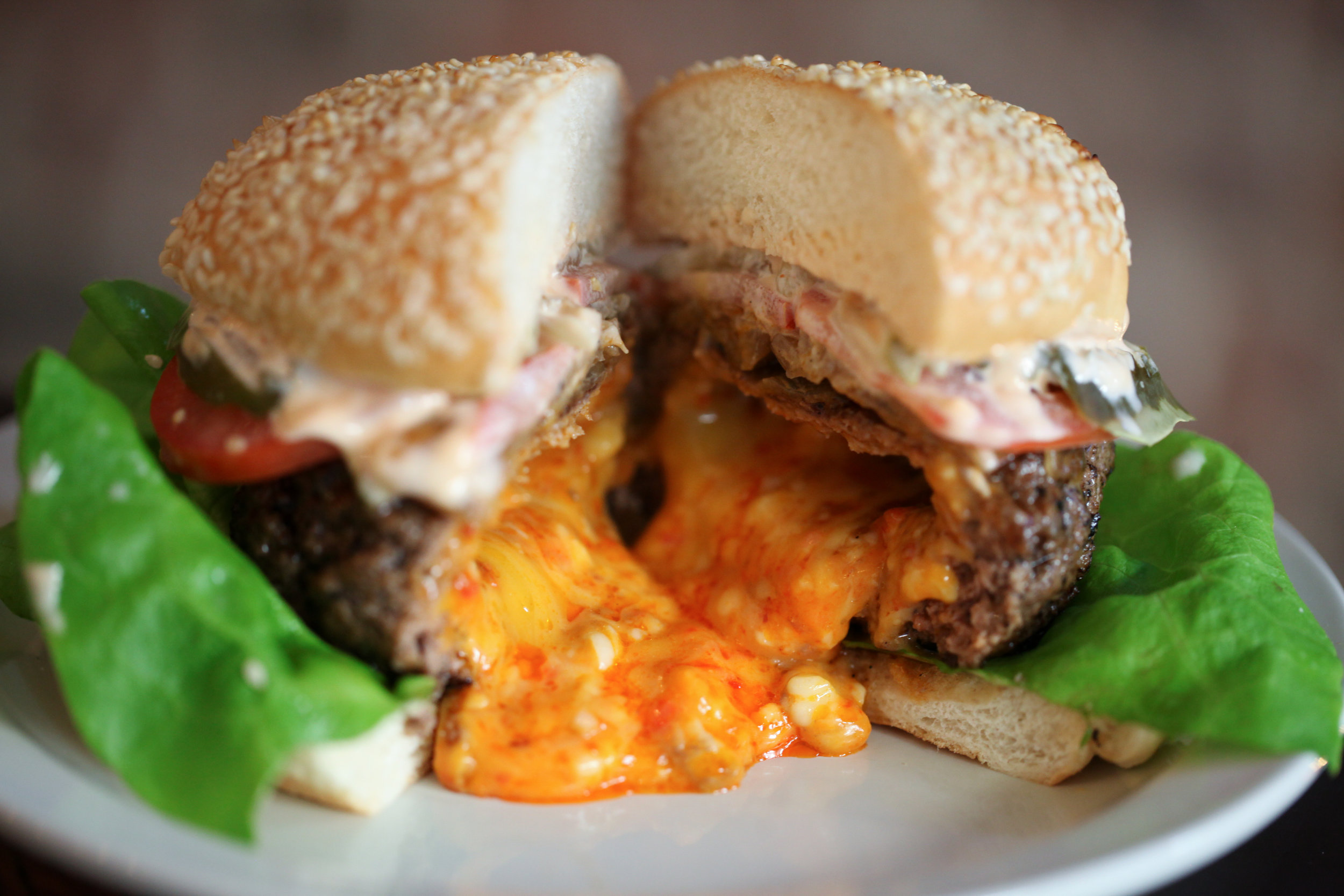 Whitman S Menu Includes Stuffed Burger Juicy Lucy And The Cheesesteak Whitman S Nyc