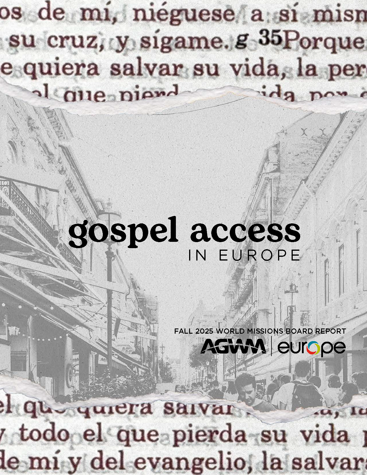Gospel Access in Europe | World Missions Board Report Fall 2025