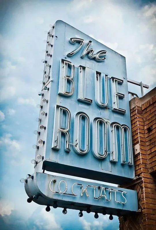 Faded Denim &amp; Brown