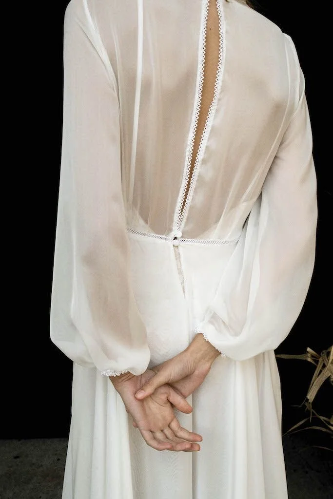 70s Style Wedding Dress