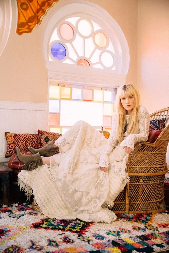 70s Boho Bride