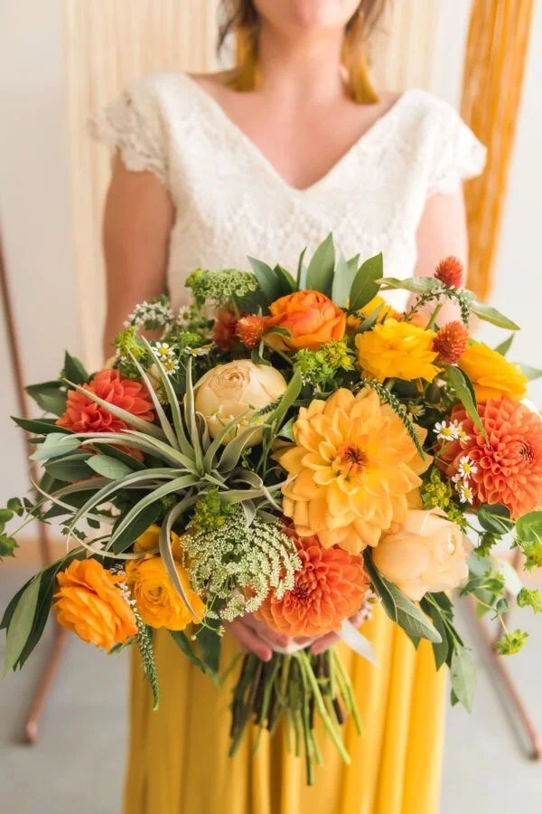 Retro Bridal Bouquet 
