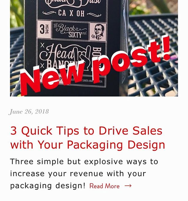 Even big brands like @jackdaniels_us needed to update their packaging to increase sales! Read the case study and quick tips for designing packaging that drives sales! 💡💵💯 #ontheblog #retailpackaging #custompackaging #branding #sales #marketing #le