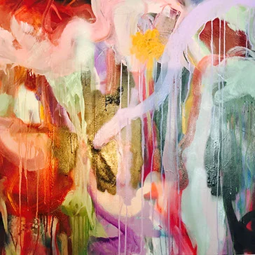 Looking For Asnwers, Acrylic on Canvas 36x48 in.