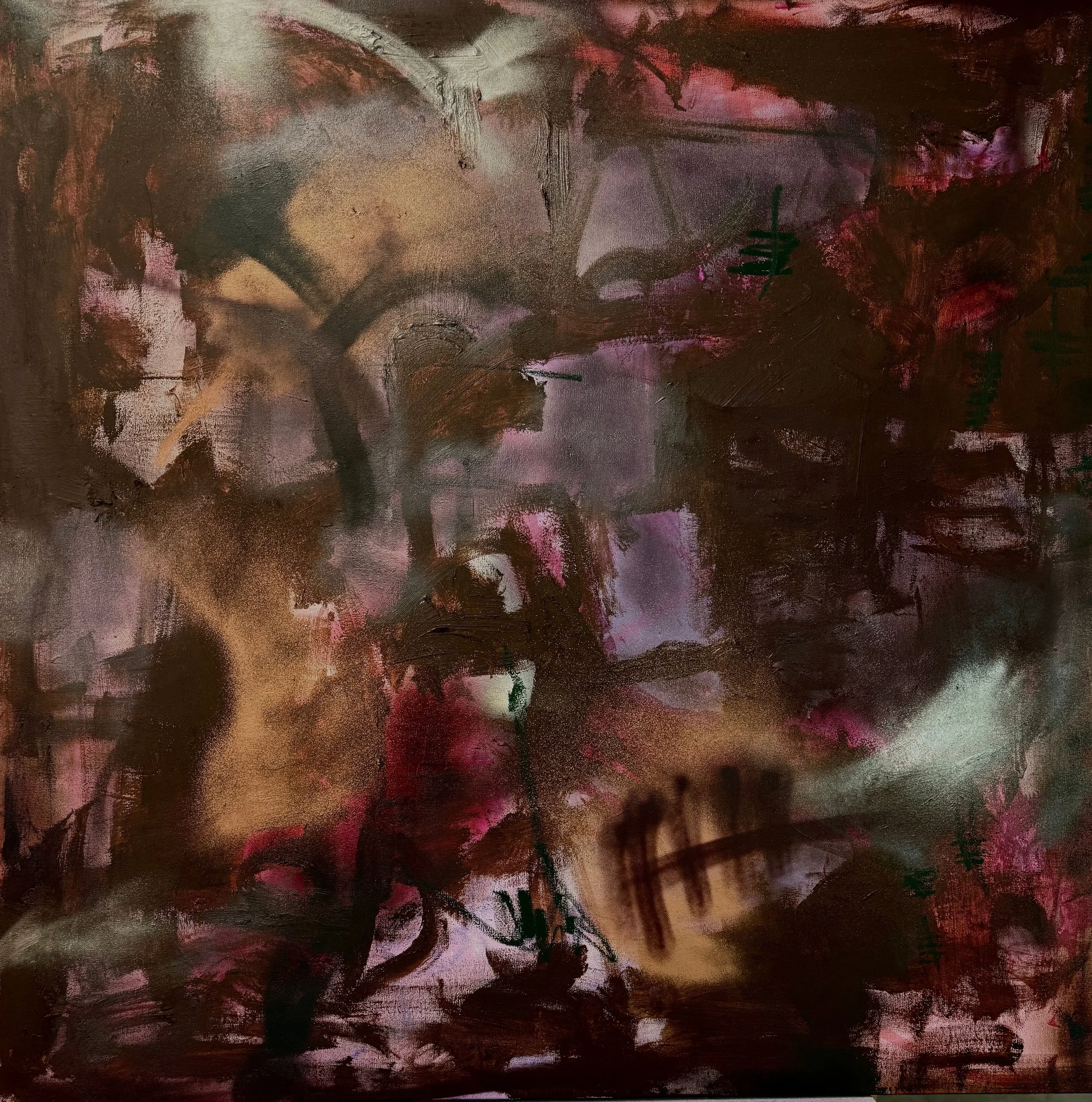 acrylic spray on canvas 48 x 48 Terra Fusion.jpeg