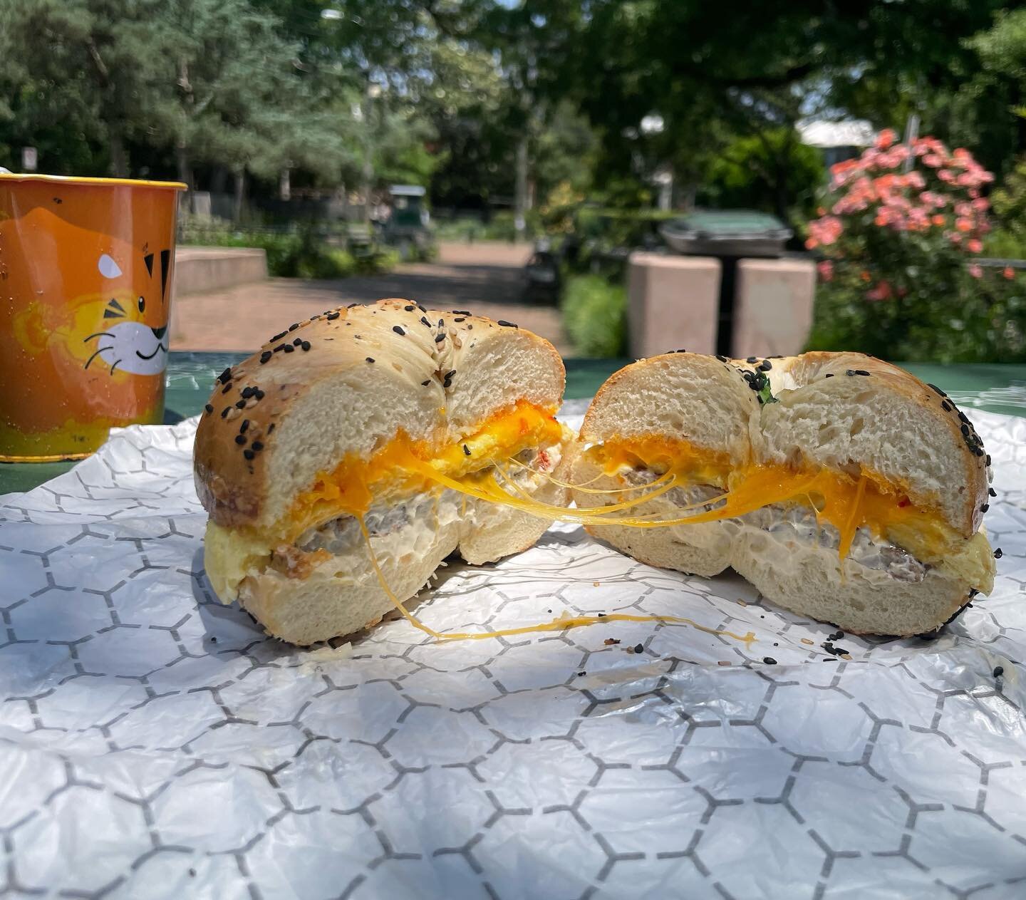 Go crazy this week and get you a Bagel Breakfast Sammy from @natesbagels with cream cheese spiked with our Wildfire Hot Sauce, you won&rsquo;t regret it!!

Richmond&rsquo;s favorite bagel shop features our Sauerkraut on their Bagel Reubens and our Sa