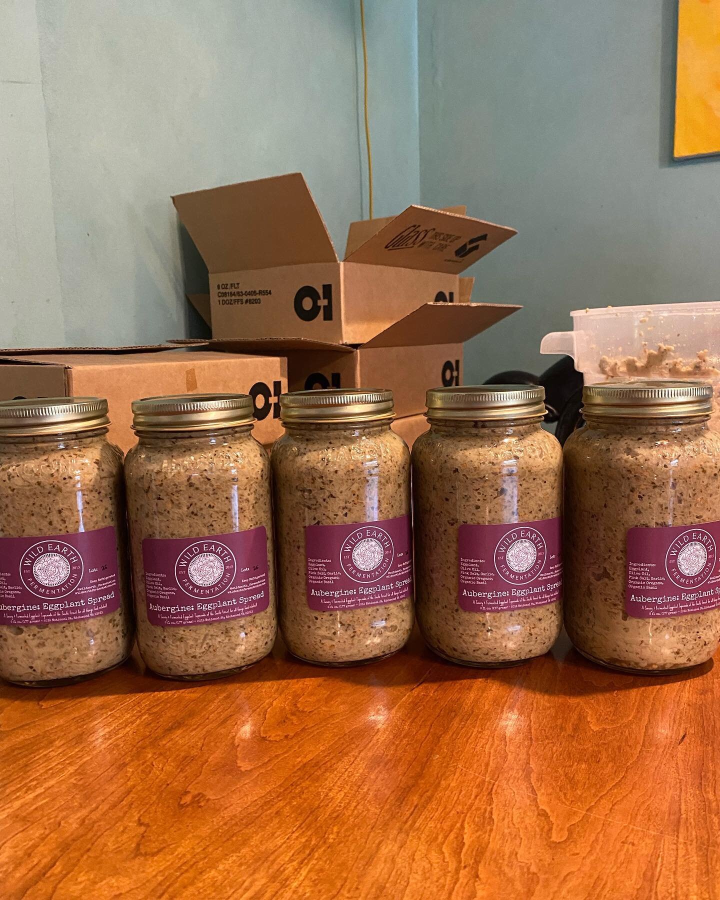 Did you know we take custom orders?

These large jars of Aubergine are headed to a very special customer tomorrow. You can be a super duper customer too! 

Just send us a request and well let you know what we can do for you. This is especially helpfu