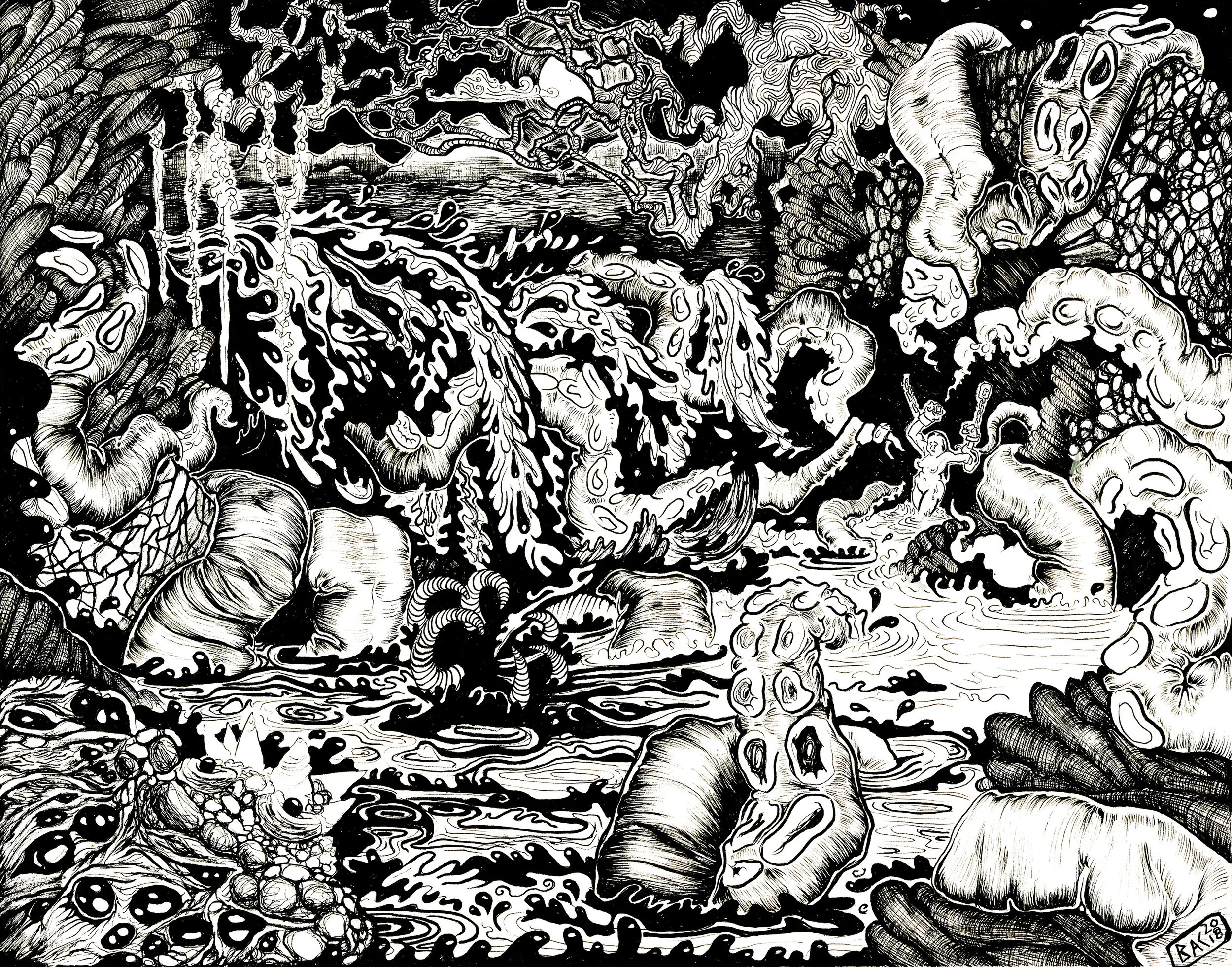 Andromeda and the Kraken