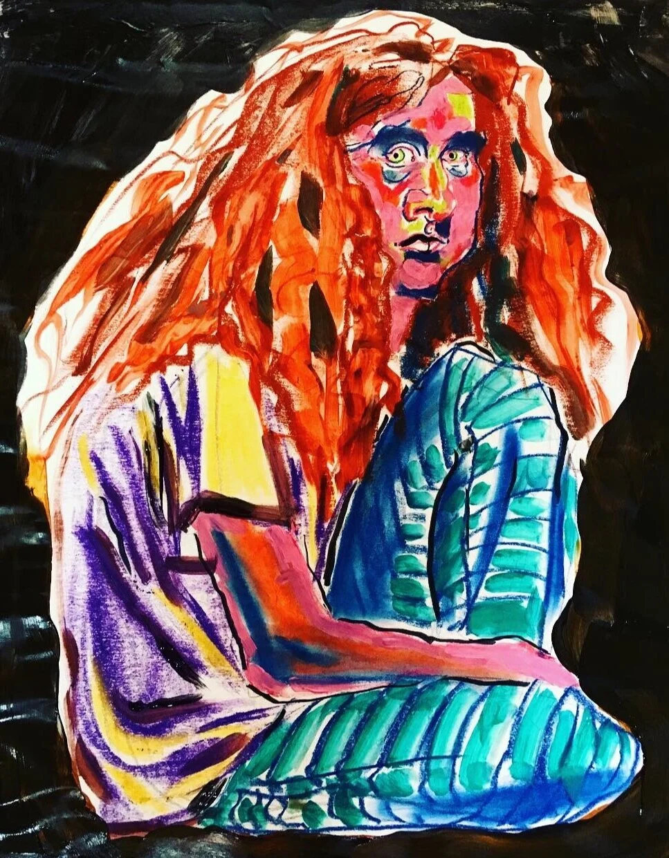 Self Portrait in the Dark