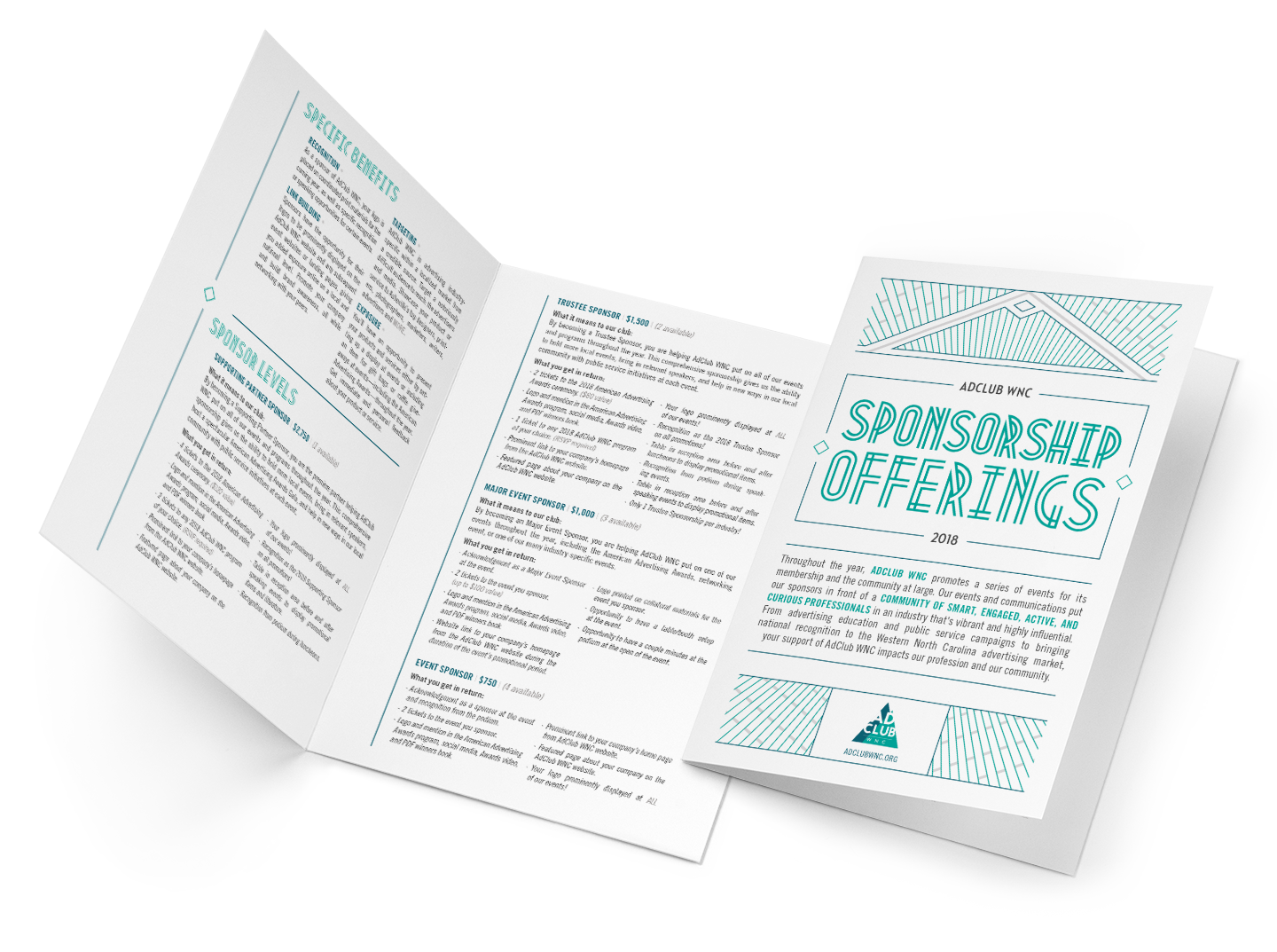 2019 Awards Gala sponsorship pamphlet