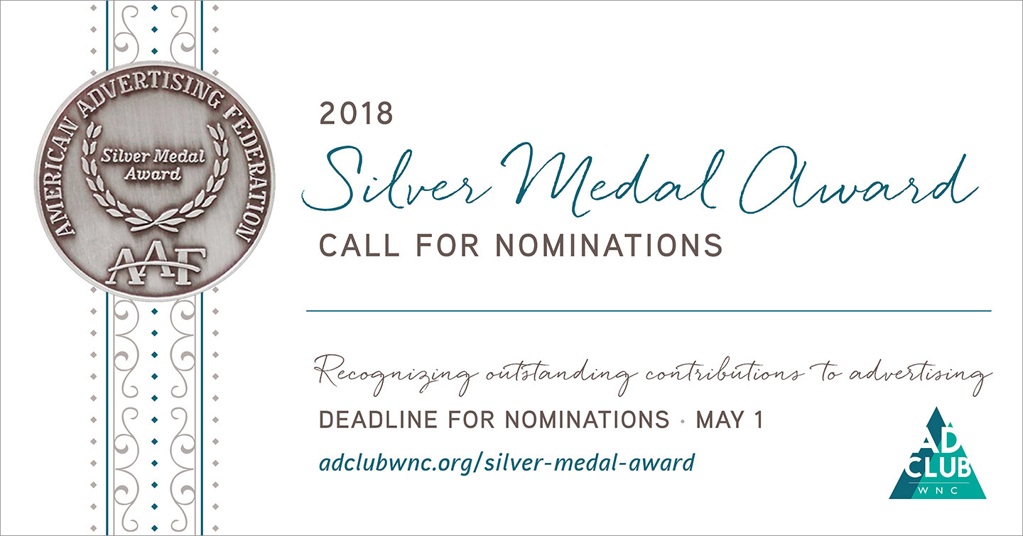 Promotional banner for the 2018 Silver Medal Awards