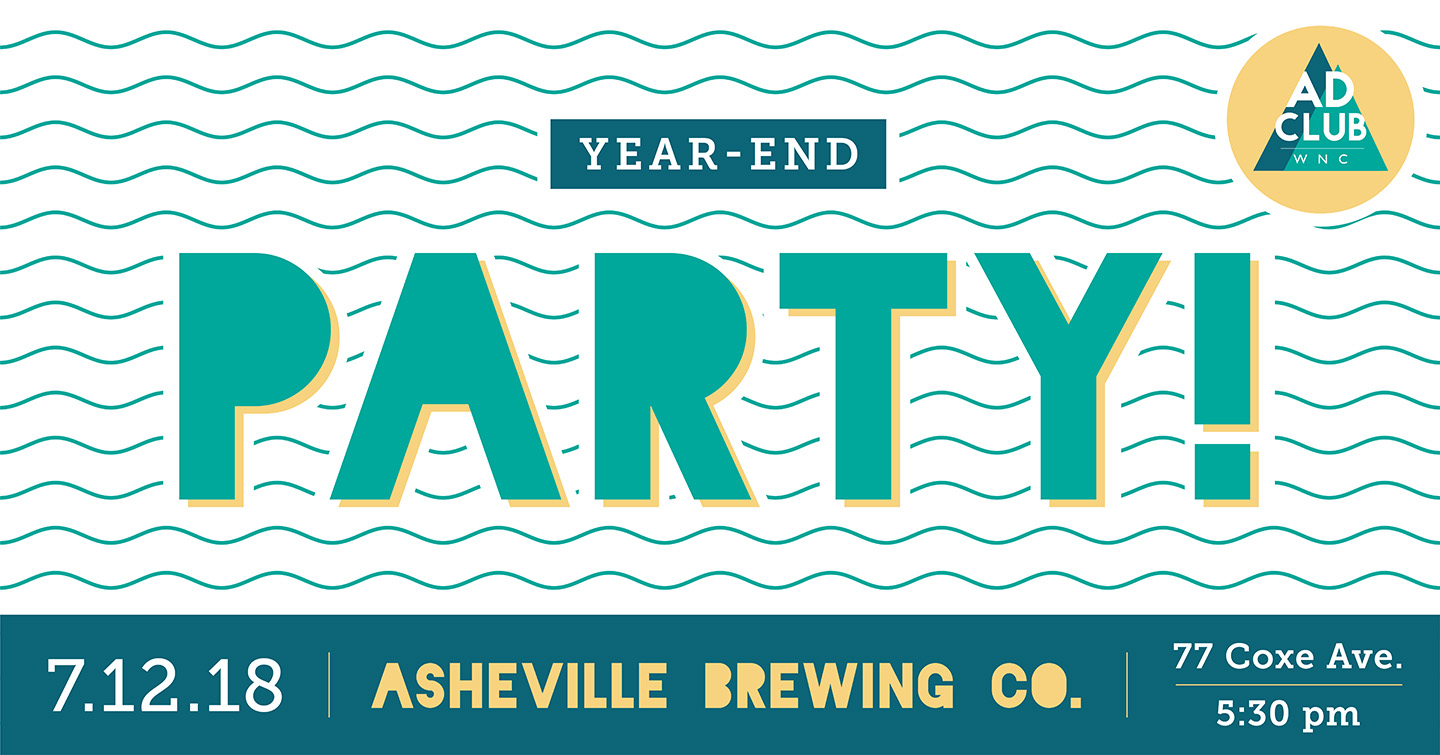 Summery end-of-the-year party banner