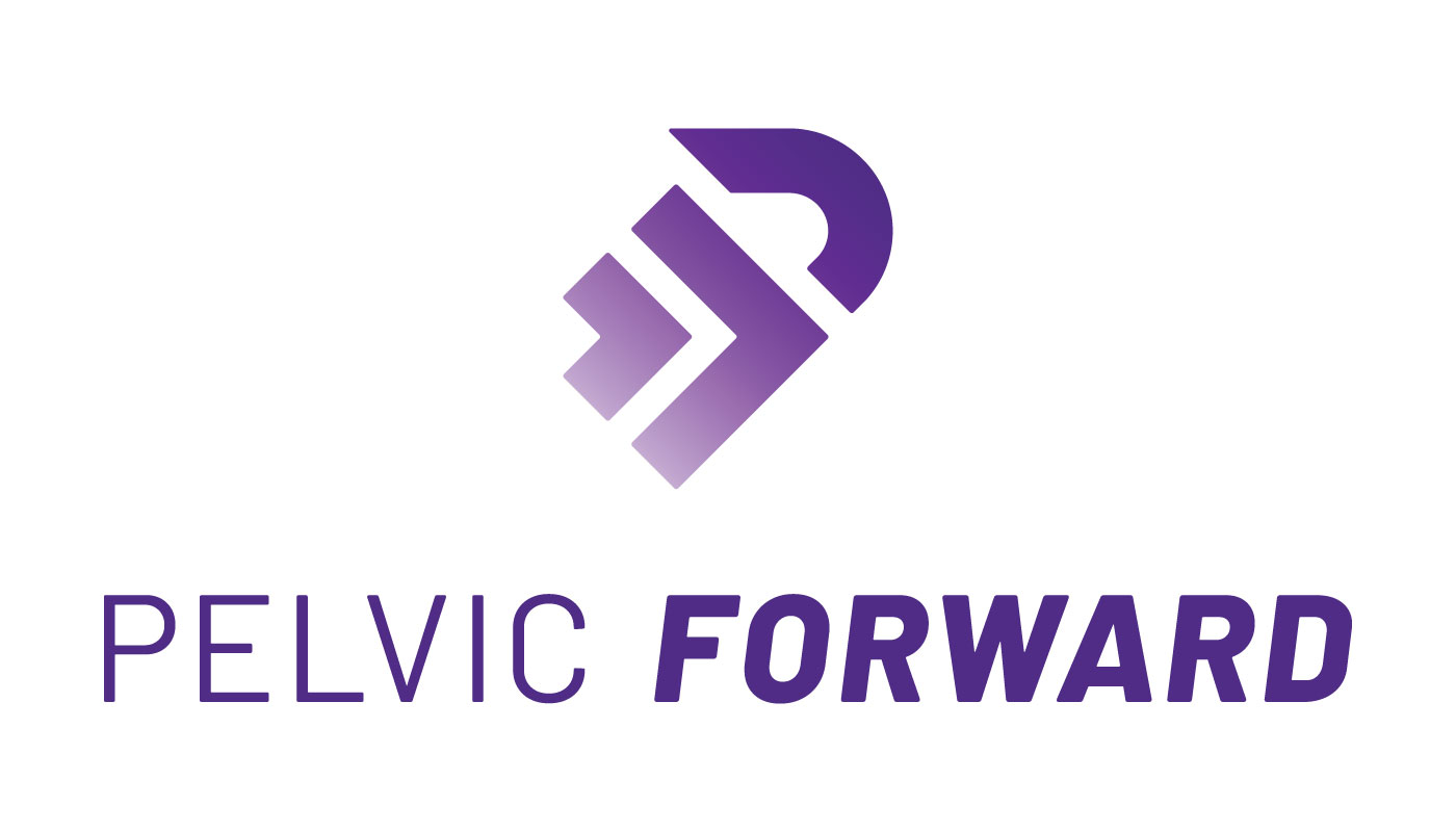 Secondary logo, vertical in purple gradient
