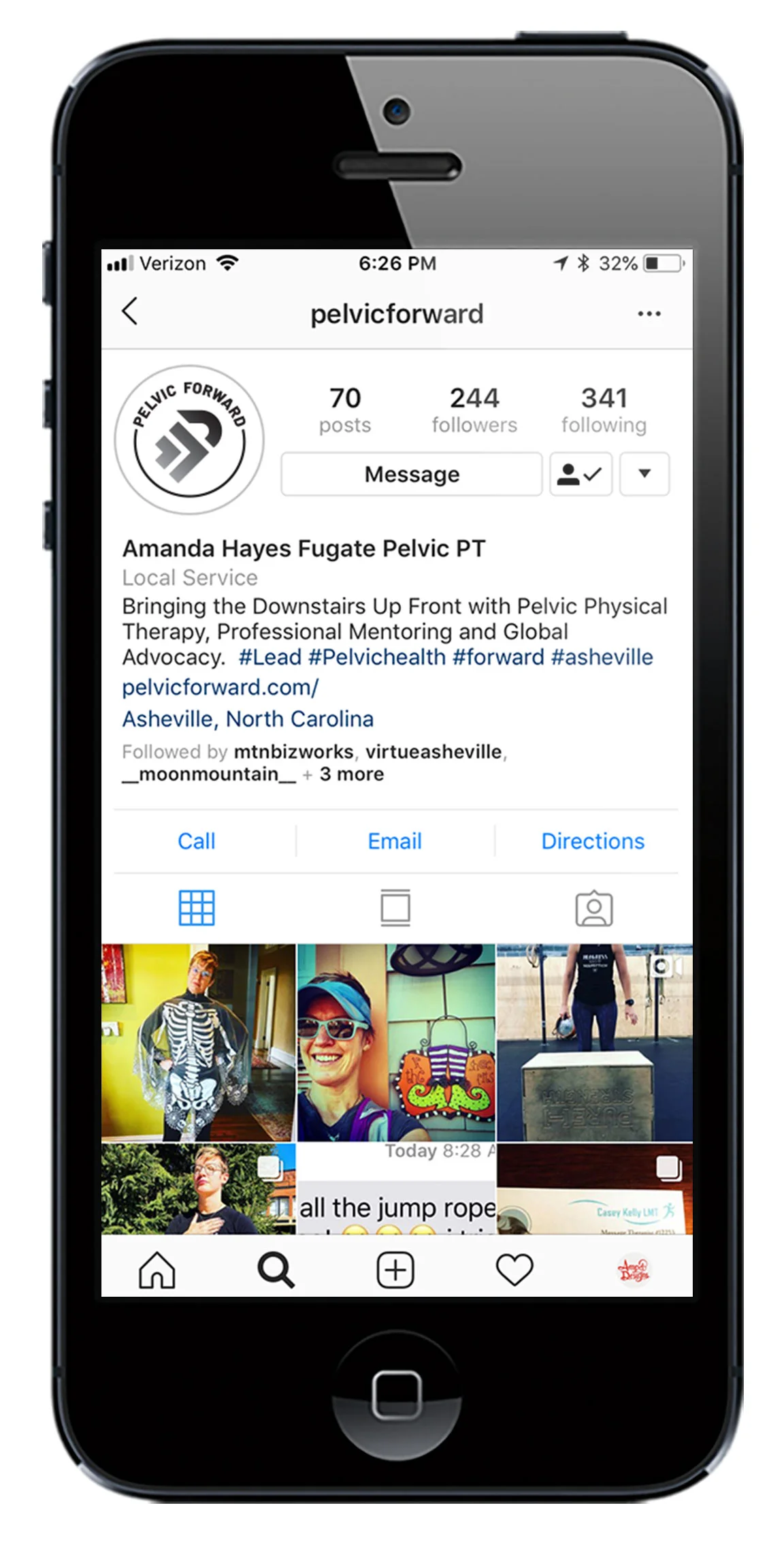 Social media profile graphics
