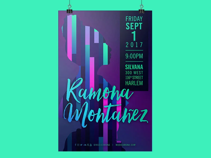 Queens Pride poster design