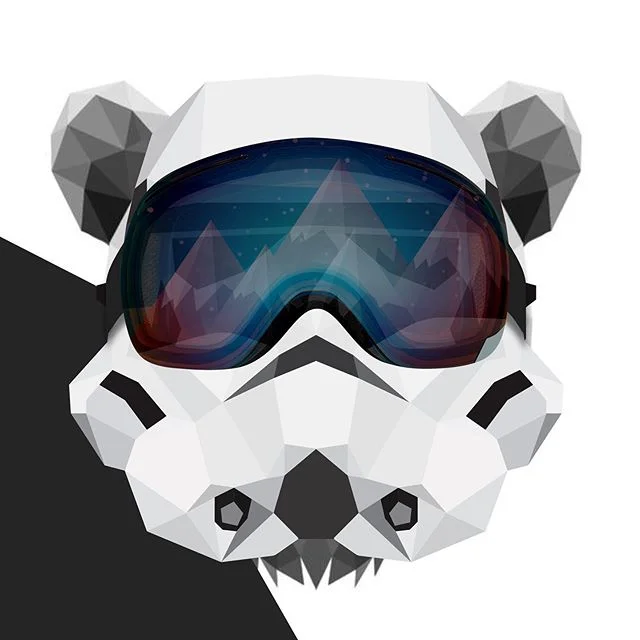 When Bears are Stormtroopers and go snowboarding - Kids Creative Directing today 😉 #powderhounds #bears #stormtroopers #snow #design #creative #mountains