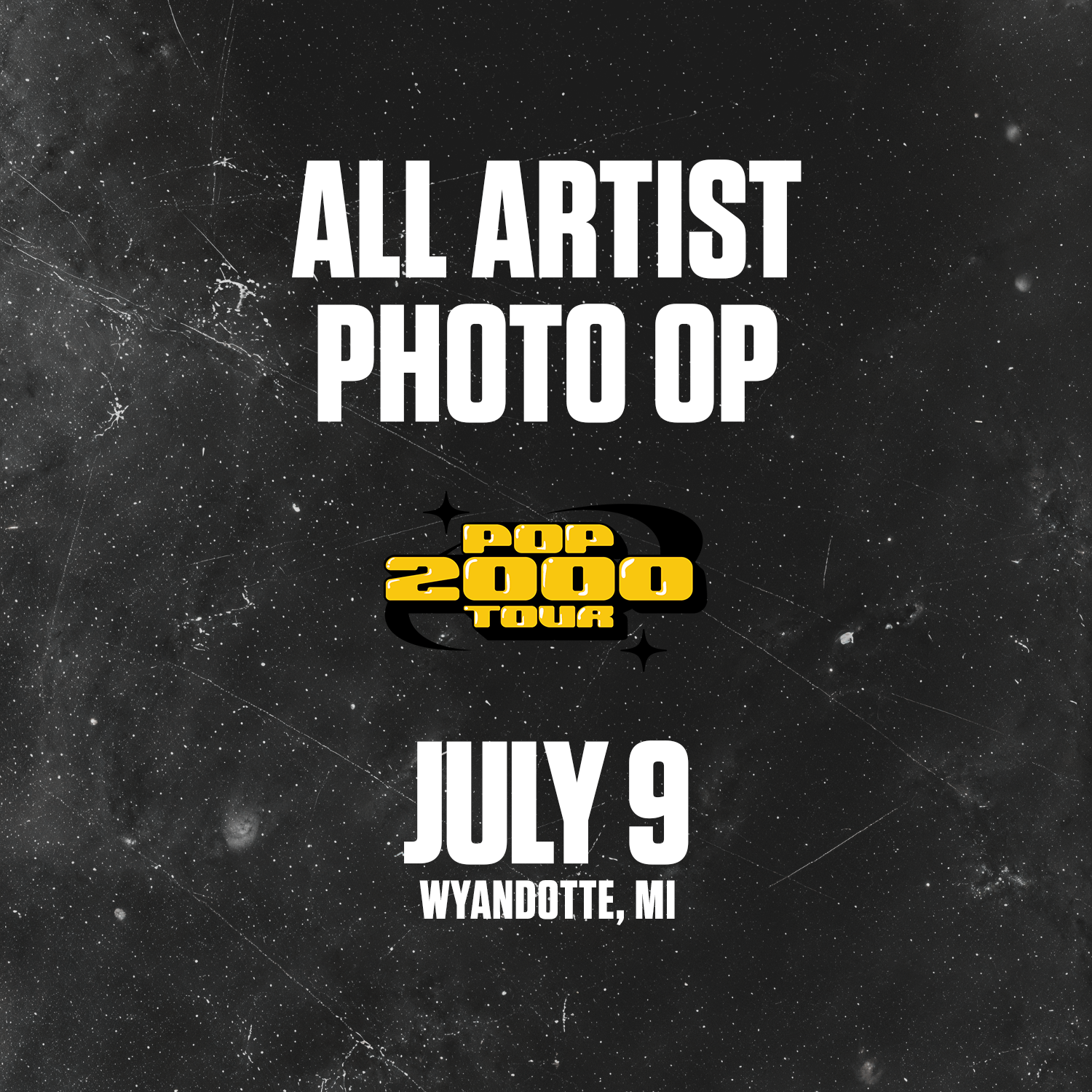 All Artist Photo OP - July 9, Wyandotte, MI