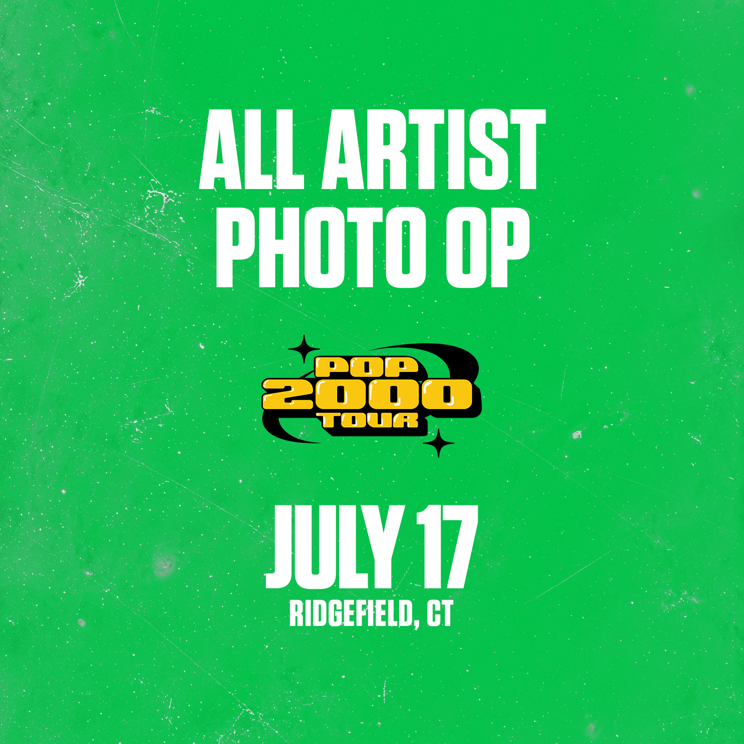 All Artist Photo Op - July 17, Ridgefield, CT