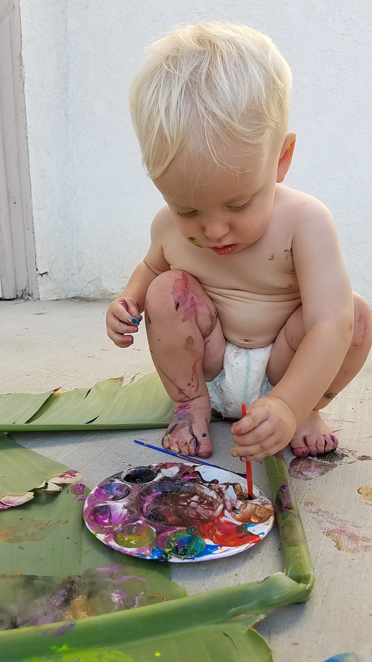 Baby Paint Activities  Baby art activities, Baby art projects, Infant  activities